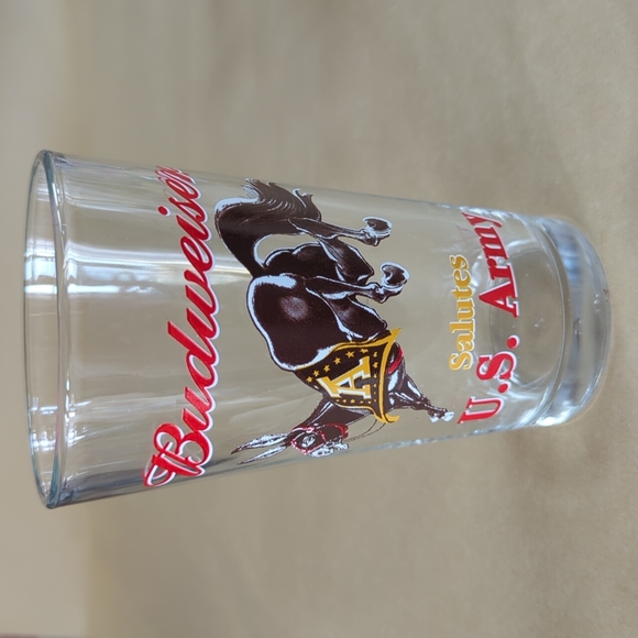 Budweiser Dining Budweiser Salutes Military Beer Glasses Collection 